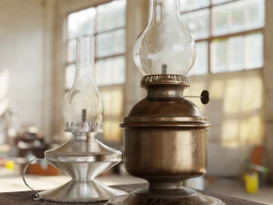 kerpsene lamps set 3D Model