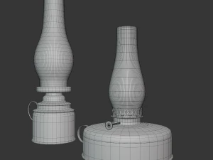kerpsene lamps set 3D Model