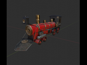 train toy Modelo 3D