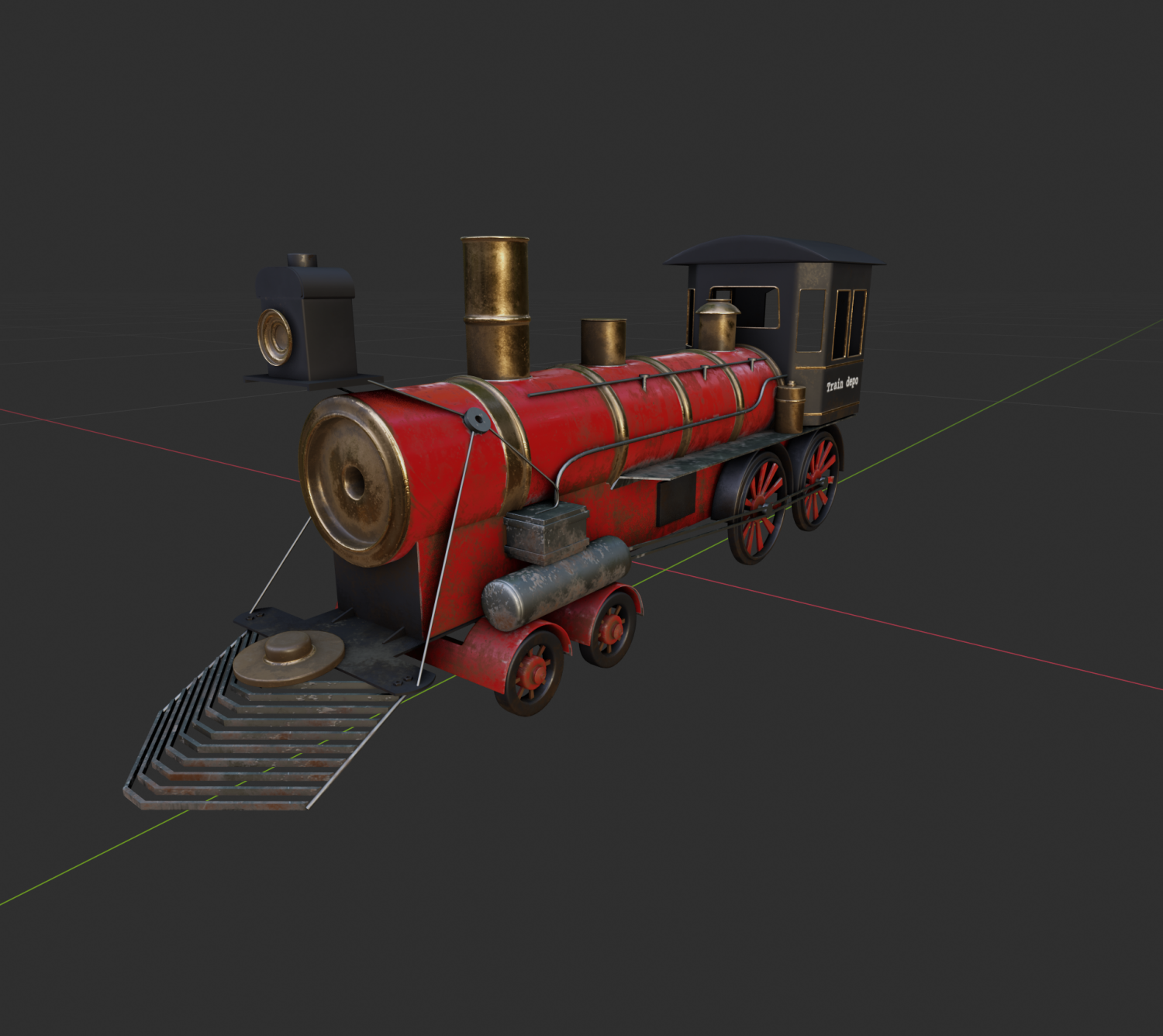 Conjunto de trem de brinquedo Modelo 3D $12 - .max .fbx .obj - Free3D