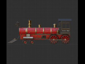train toy Modelo 3D