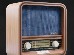 Retro radio 3D Model