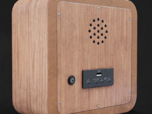Retro radio 3D Model