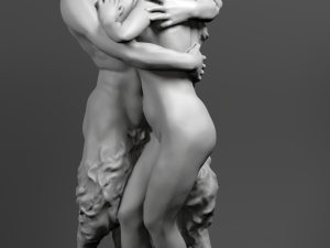 pan - the god of the wild - with hisual power 3D Baskı Modeli