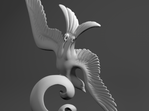 bird sculpture 3D Принт Модель