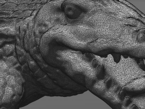 alligator - crocodile 3D Print Model