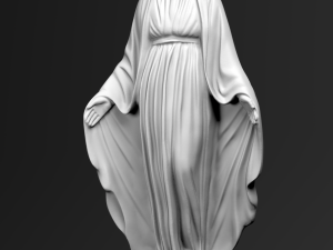 virgin mary statue 3Dモデル