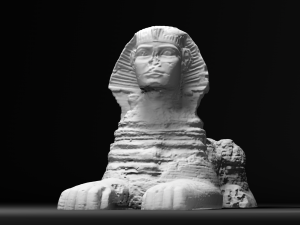 The Great Sphinx of Giza 3D 프린트 모델
