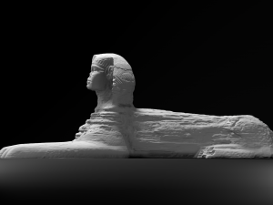 The Great Sphinx of Giza 3D-printmodel