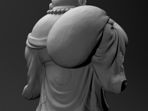 Maitreya - Happy Buddha - Laughing Buddha - Budai 3Dプリントモデル
