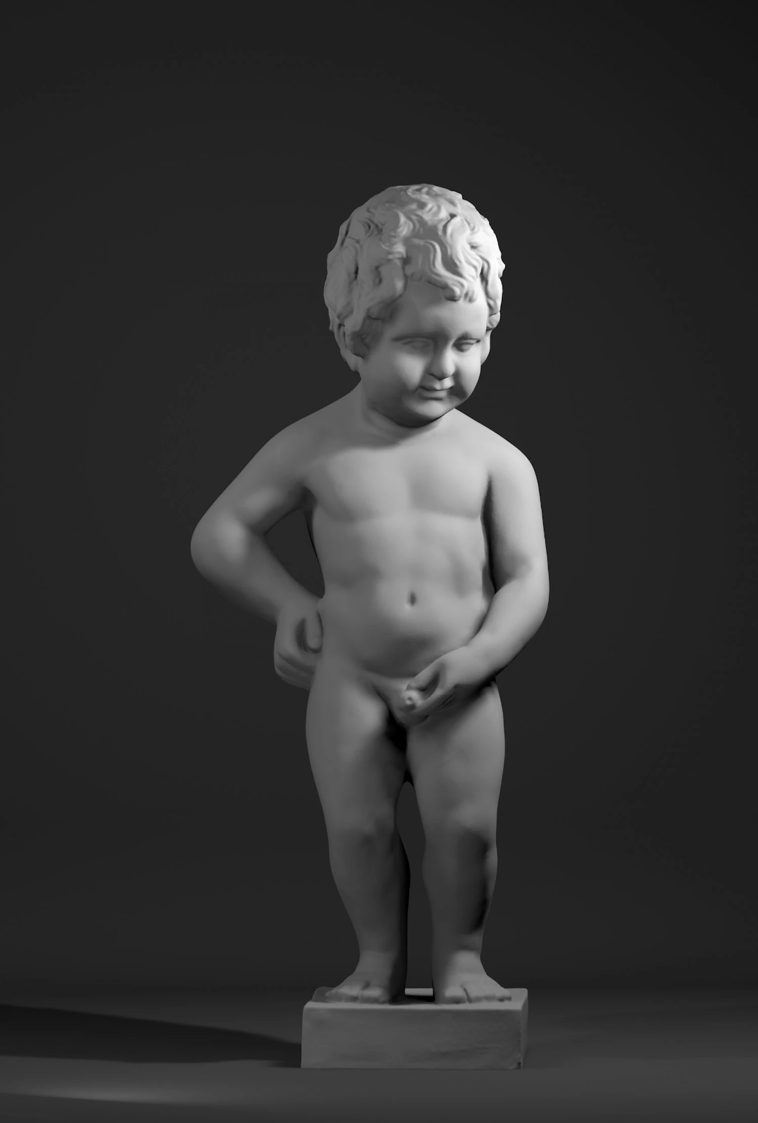 Peeing boy 3D Print Model .c4d .max .obj .3ds .fbx .stl .blend 
