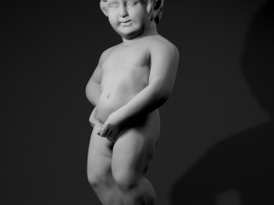 Peeing boy 3Dプリントモデル