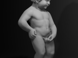 Peeing boy 3Dプリントモデル