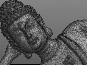Lying Buddha - Buddha entering Nirvana 3D Print Model