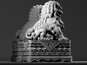 Imperial Guardian Lions - Lion Dogs - Fu Dogs - Chinese Lion Modelo de Impressão 3D