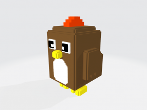 voxel animal low-poly 3D Модель