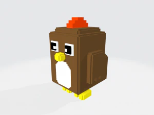 voxel animal low-poly Modèle 3D