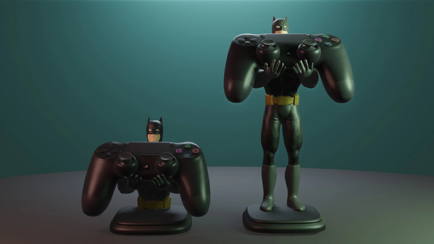 batman porta mando ps4 3D Print Model .c4d .max .obj .3ds .fbx .stl .blend 
