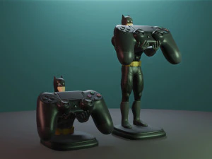 batman porta mando ps4 3D Print Model