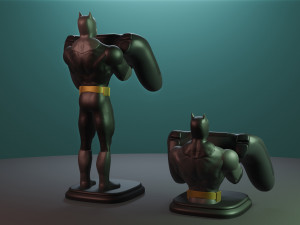 batman porta mando ps4 3D-printmodel