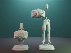 batman porta mando ps4 3D Print Model