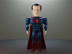 superman articulado Modelo de impresión 3D