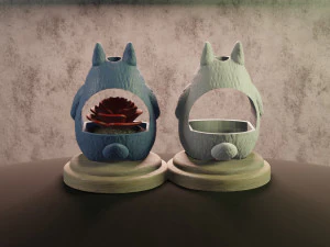 planter totoro 3D Print Model
