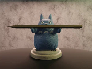 Totoro Porta Pluma 3D Druckmodell