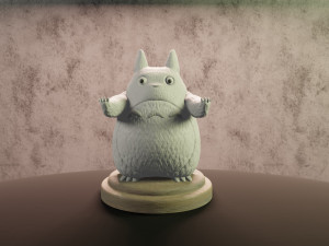 totoro porta pluma Model Cetak 3D