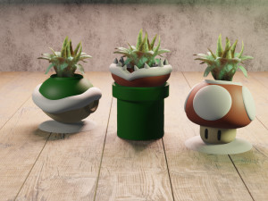 planter nintendo 3D 프린트 모델