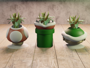 planter nintendo 3D 프린트 모델