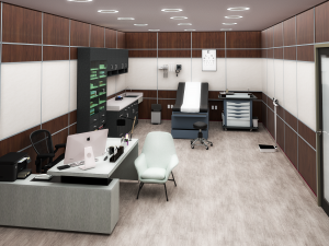 clinic interior 3D 모델