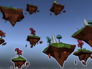 low poly game ready forest pack 3D 模型