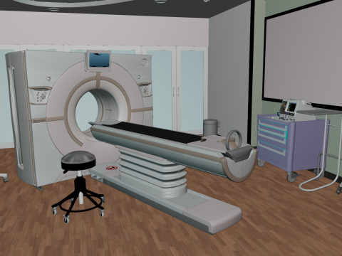 Hospital Interior- Radiology-CT Scan Room 3D Model