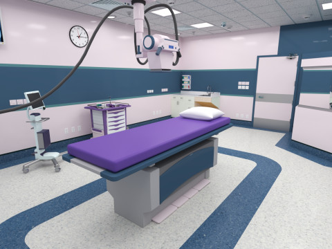 Hospital Interior- Radiology-CT Scan Room 3D Model