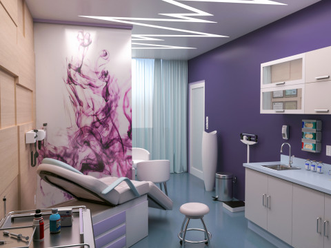 Hospital Interior- Clinics-General Clinic 3D मॉडल