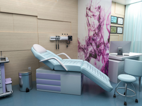 Hospital Interior- Clinics-General Clinic 3D मॉडल