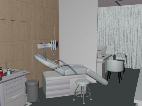 Hospital Interior- Clinics-General Clinic 3D Model