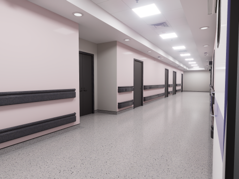 Hospital Interior - Surgical Department Modèle 3D