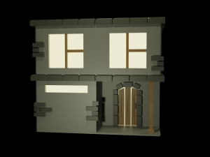 simple house Modelo 3D