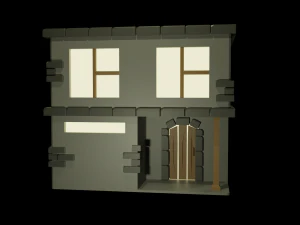 simple house 3D Model