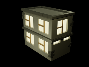 simple house Modelo 3D