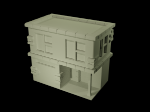 simple house Modelo 3D