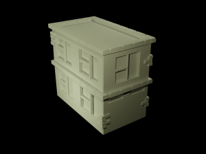 simple house Modelo 3D