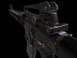 m16 Modelo 3D