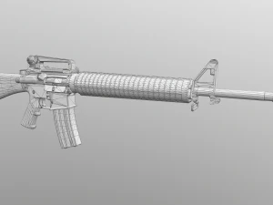 m16 Model 3D
