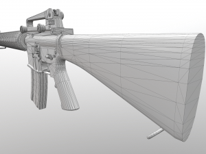 m16 Modelo 3D
