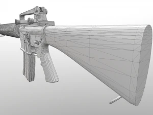 m16 Model 3D