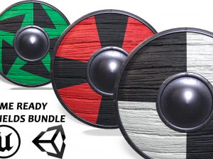 バイキングシールドバンドル 3Dモデル