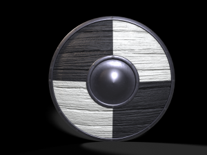 viking shield bundle 3D 모델